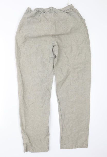 EWM Womens Green   Trousers  Size 10 L28 in