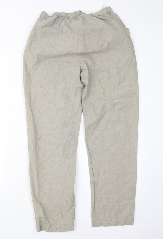 EWM Womens Green   Trousers  Size 10 L28 in