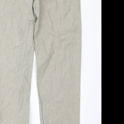 EWM Womens Green   Trousers  Size 10 L28 in