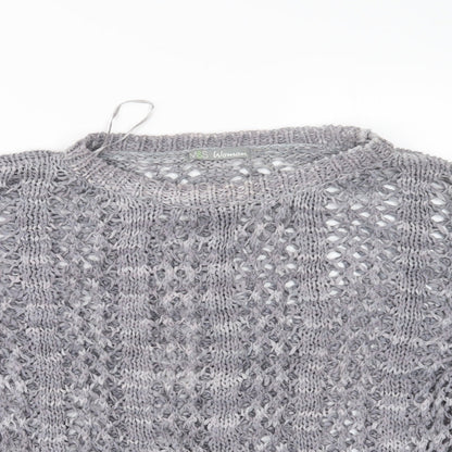 Womens UK Size 12 Marks and Spencer Grey Pullover Jumper