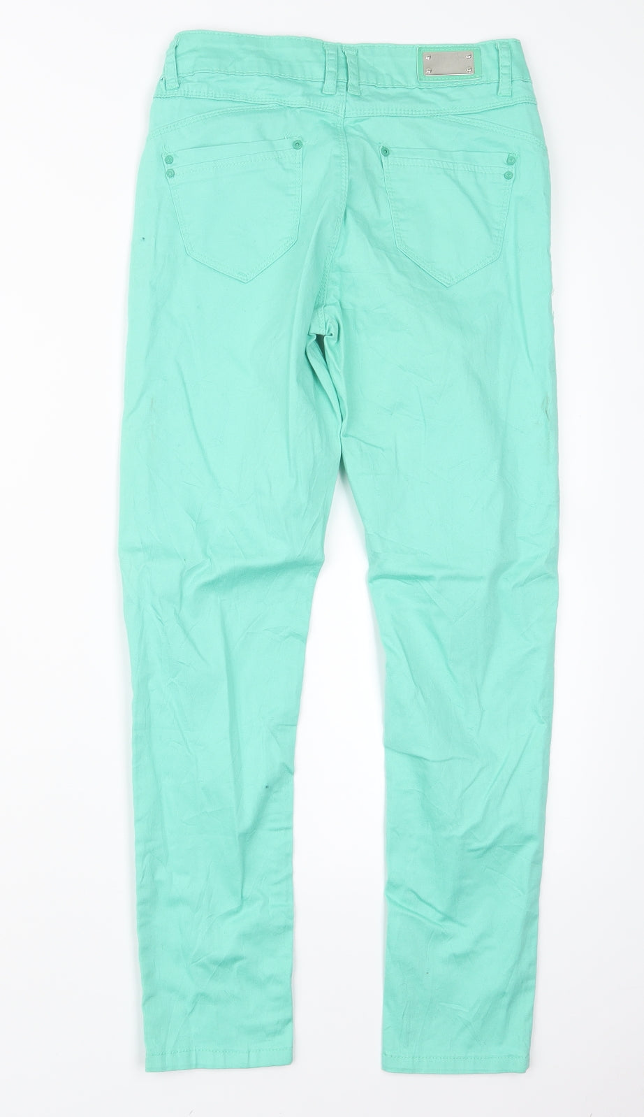 Nado Womens Green   Skinny Jeans Size S L27 in