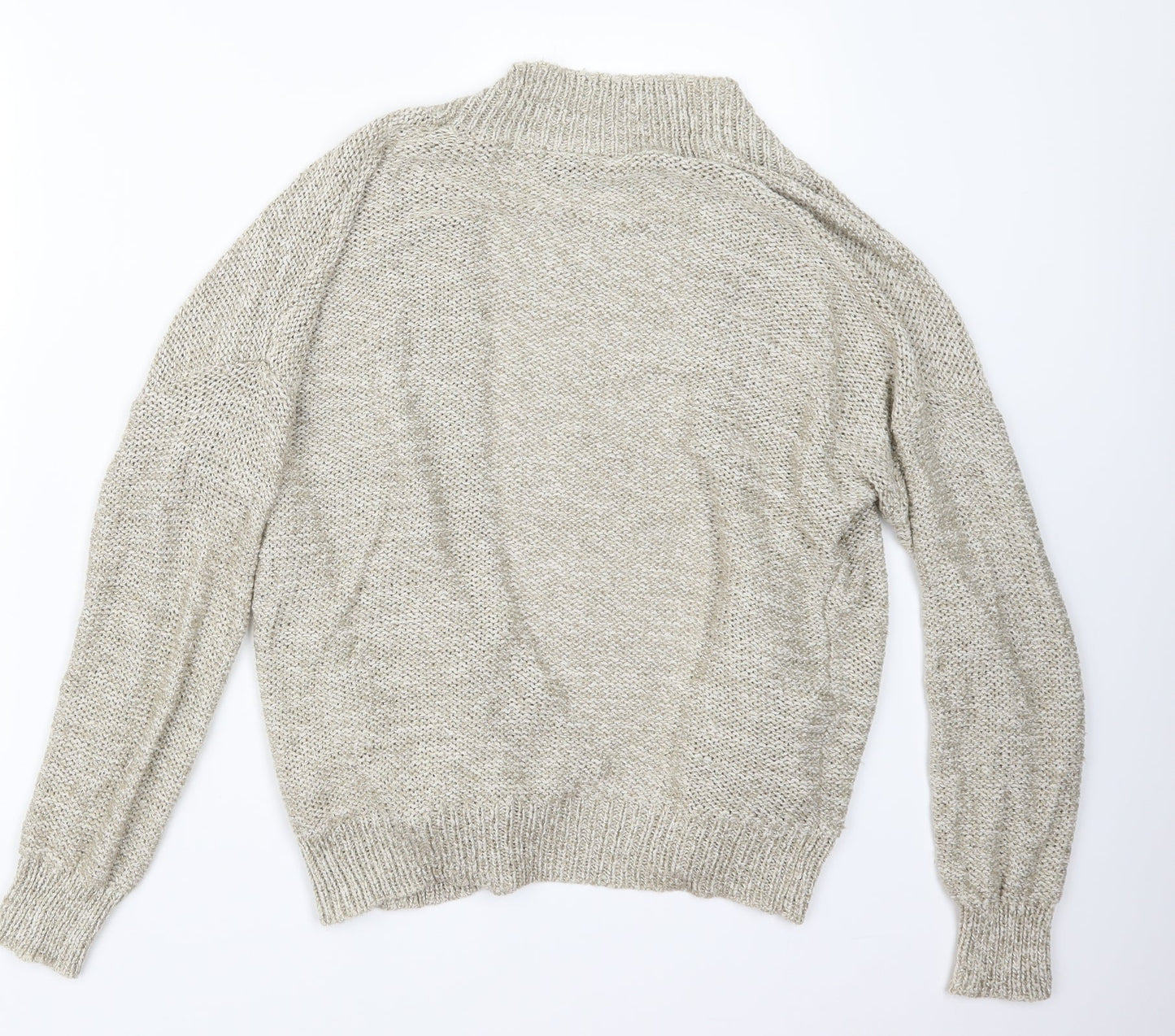 Womens UK Size M Wallis Beige Cardigan Jumper