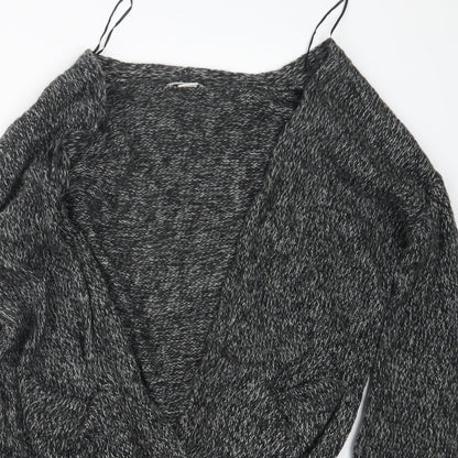 Womens UK Size S H&M Grey Cardigan Jumper