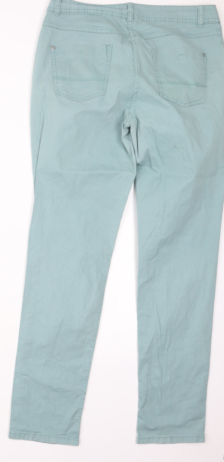 Womens UK Size 30 in Preworn Regular Fit Straight Blue Jeans