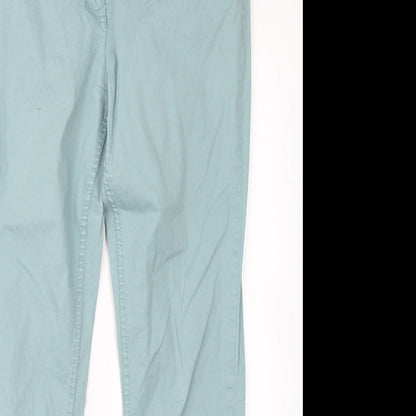 Womens UK Size 30 in Preworn Regular Fit Straight Blue Jeans