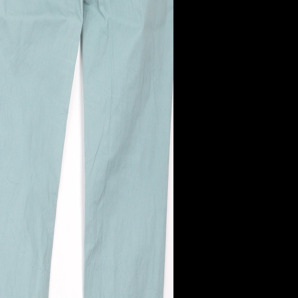 Womens UK Size 30 in Preworn Regular Fit Straight Blue Jeans