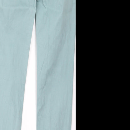 Womens UK Size 30 in Preworn Regular Fit Straight Blue Jeans