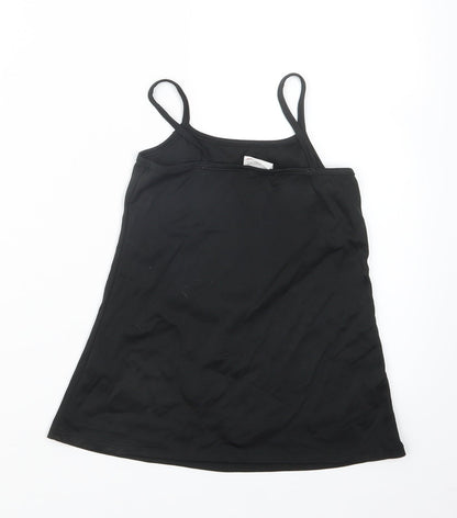 NEXT Girls Black   Basic T-Shirt Size 3 Years