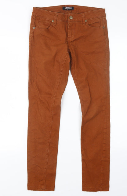 FOREVER 21 Womens Brown   Straight Jeans Size 30 in L29 in