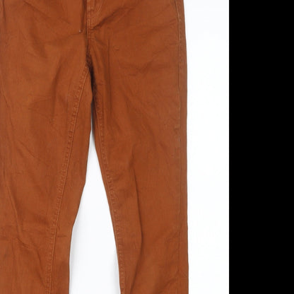 FOREVER 21 Womens Brown   Straight Jeans Size 30 in L29 in