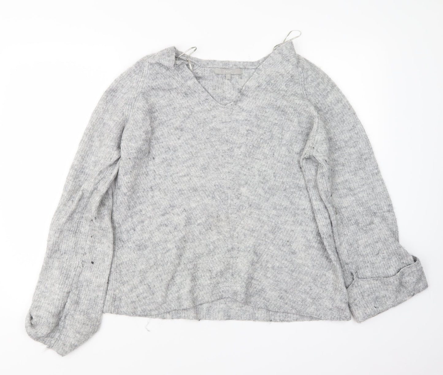 Womens UK Size M NEXT Grey Pullover Jumper