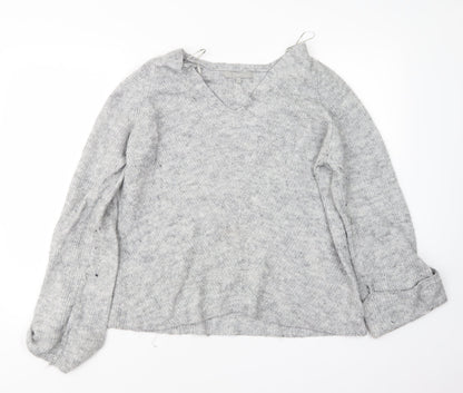 Womens UK Size M NEXT Grey Pullover Jumper