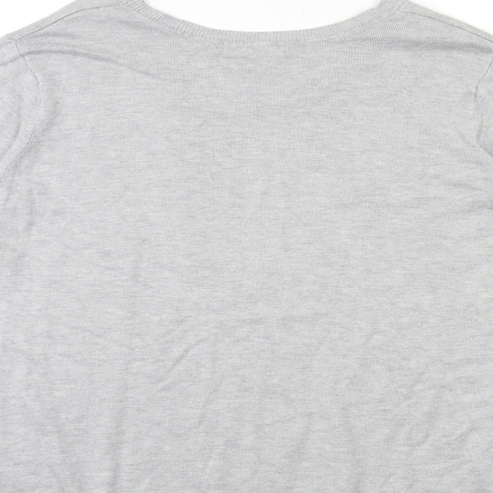 Womens UK Size 20 Peacocks Grey Pullover Jumper