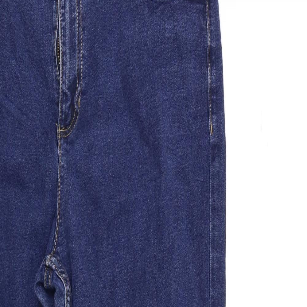 Womens UK Size 32 in Preworn Regular Fit Skinny Blue Jeans