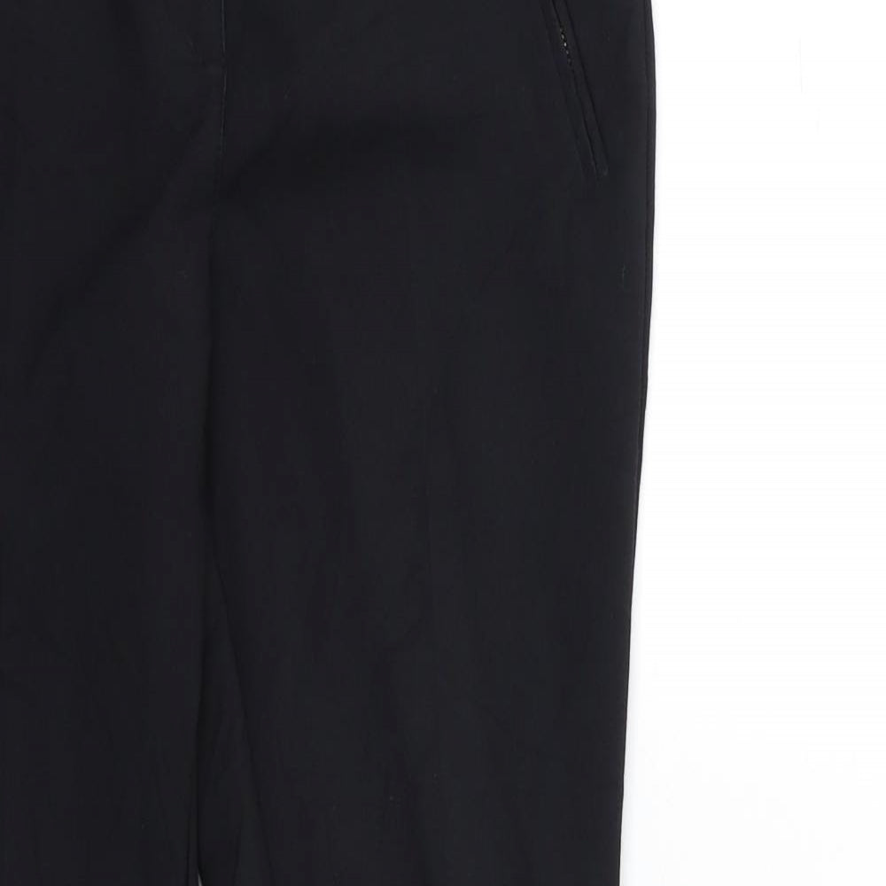Womens UK Size 28 in NEXT Regular Fit  Black Trousers
