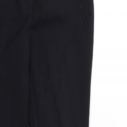 Womens UK Size 28 in NEXT Regular Fit  Black Trousers