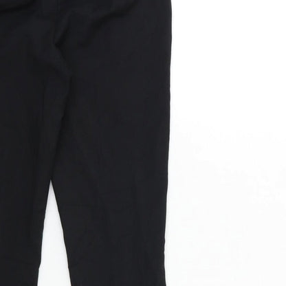 Womens UK Size 28 in NEXT Regular Fit  Black Trousers