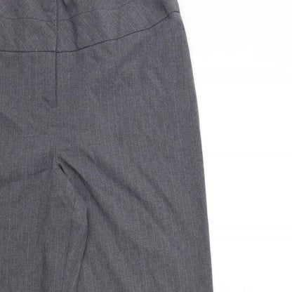 Womens UK Size 14 Evie Regular Fit  Grey Trousers
