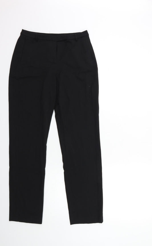TU Womens Black   Trousers  Size 8 L29 in