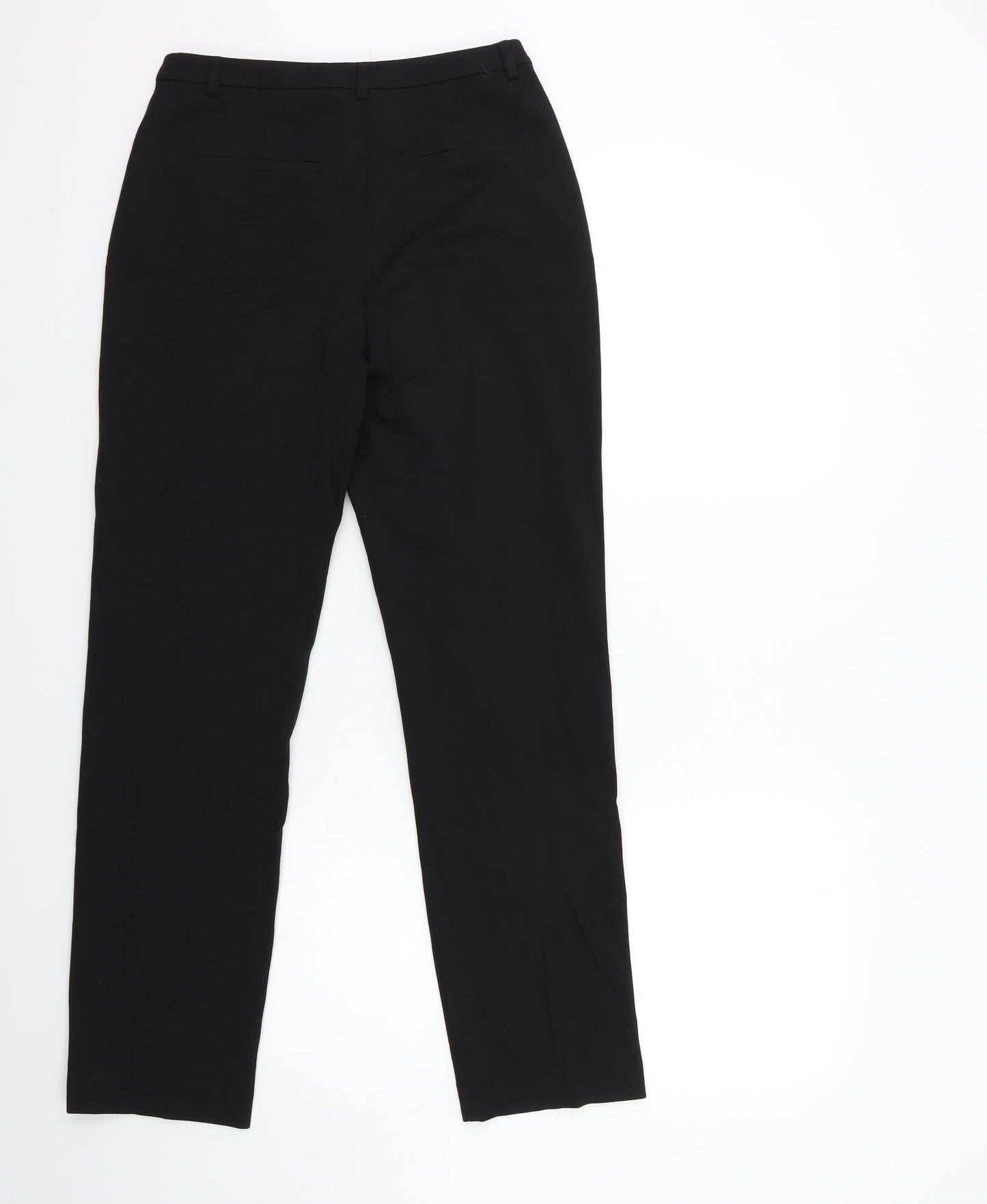 TU Womens Black   Trousers  Size 8 L29 in