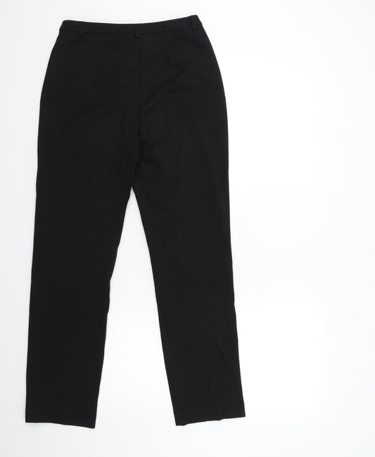 TU Womens Black   Trousers  Size 8 L29 in