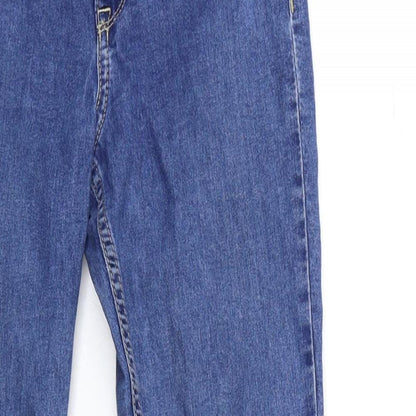 H&M Womens Blue  Denim Skinny Jeans Size 26 in L27 in