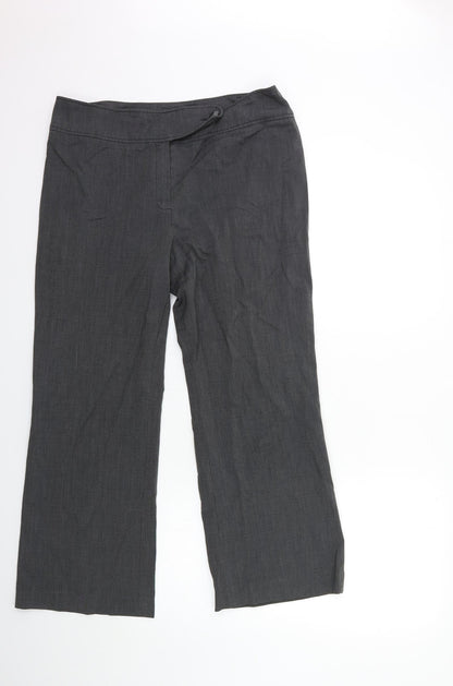 Womens UK Size 14 NEXT Regular Fit  Grey Trousers