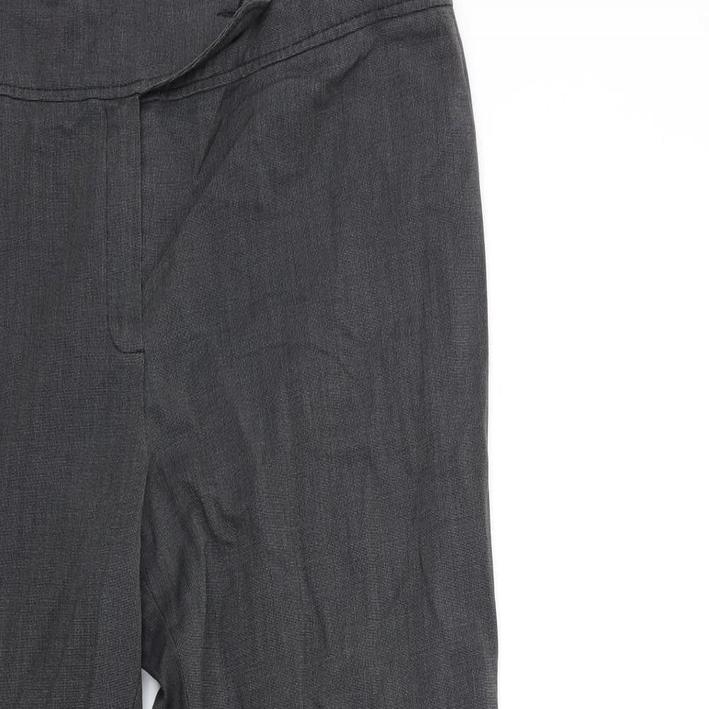 Womens UK Size 14 NEXT Regular Fit  Grey Trousers