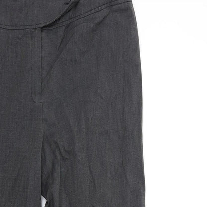 Womens UK Size 14 NEXT Regular Fit  Grey Trousers