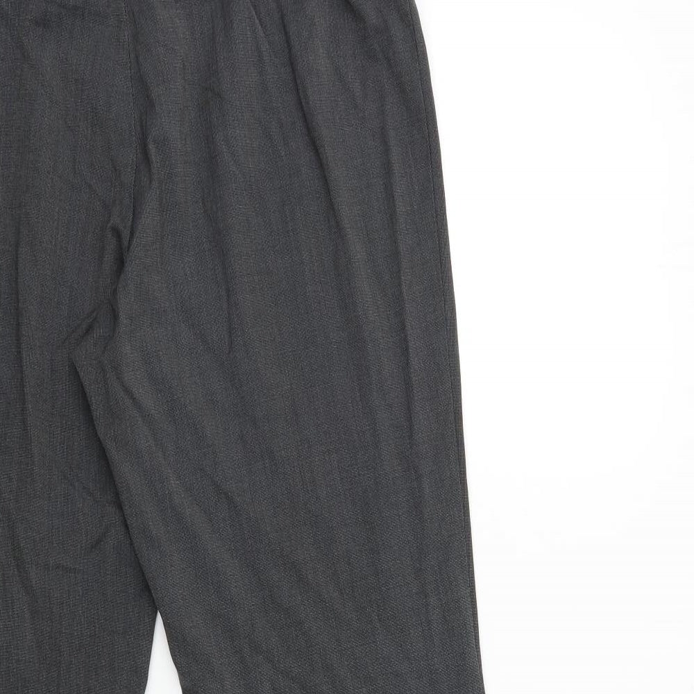 Womens UK Size 14 NEXT Regular Fit  Grey Trousers