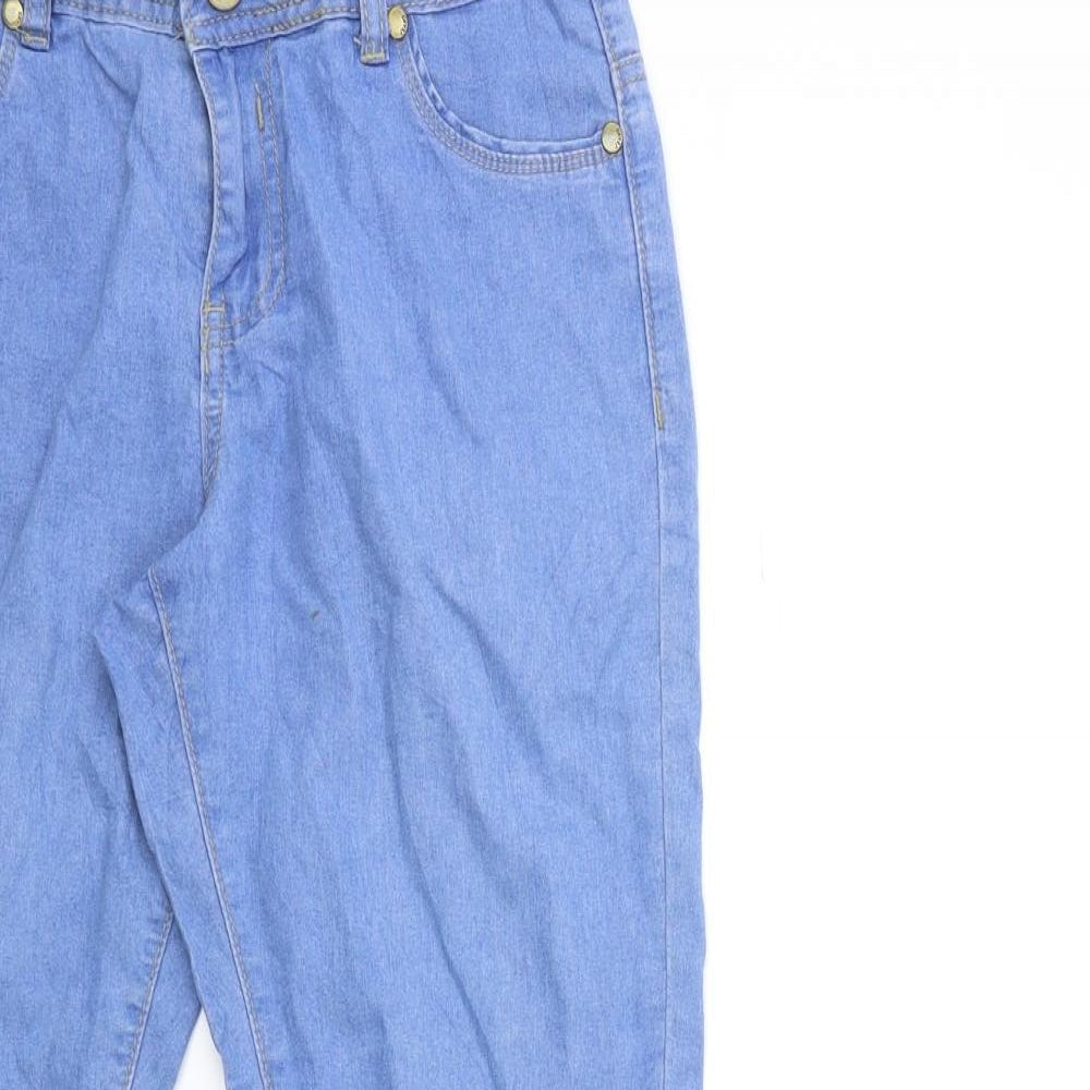 Womens UK Size 10 JEANS Regular Fit Skinny Blue Jeans