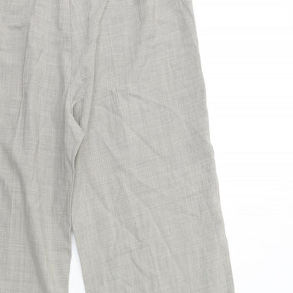 Womens UK Size 16 BHS Regular Fit  Grey Trousers