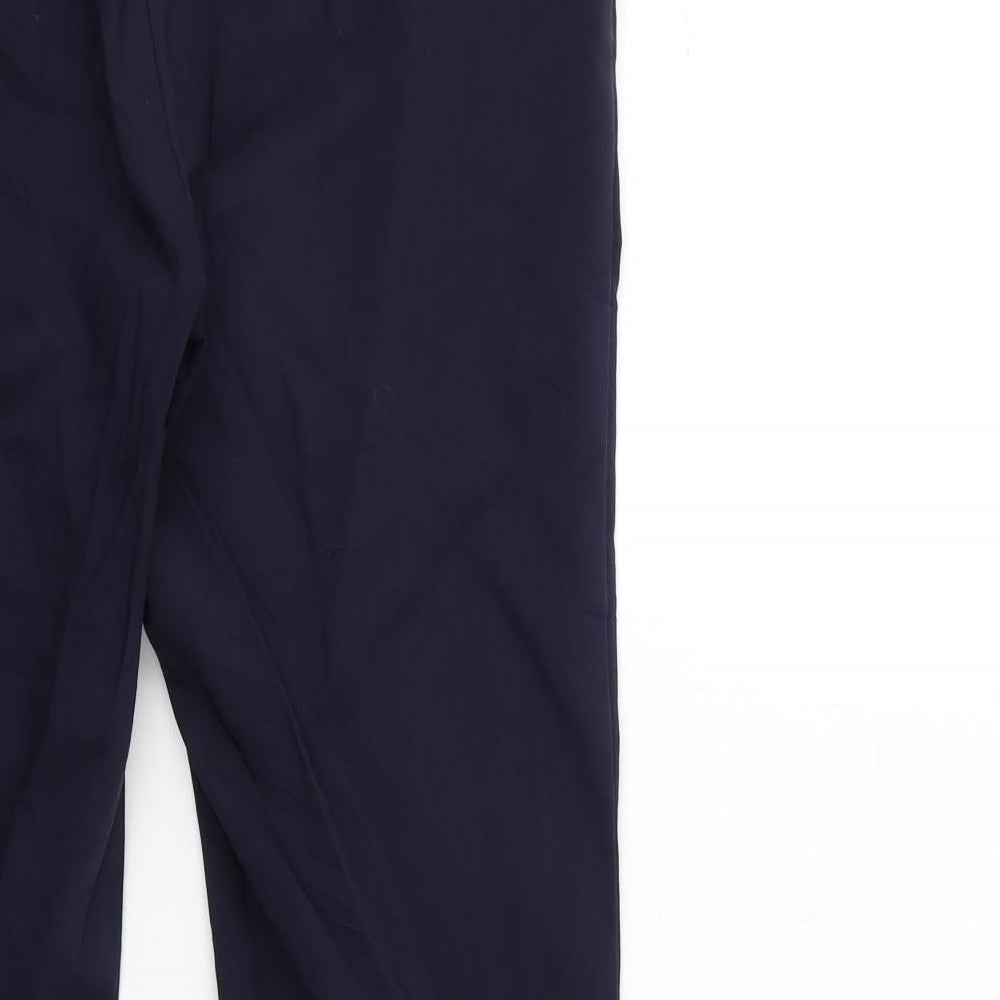Womens UK Size 10 H&M Regular Fit  Blue Trousers