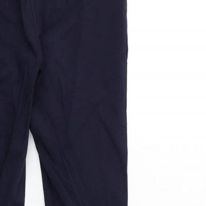 Womens UK Size 10 H&M Regular Fit  Blue Trousers