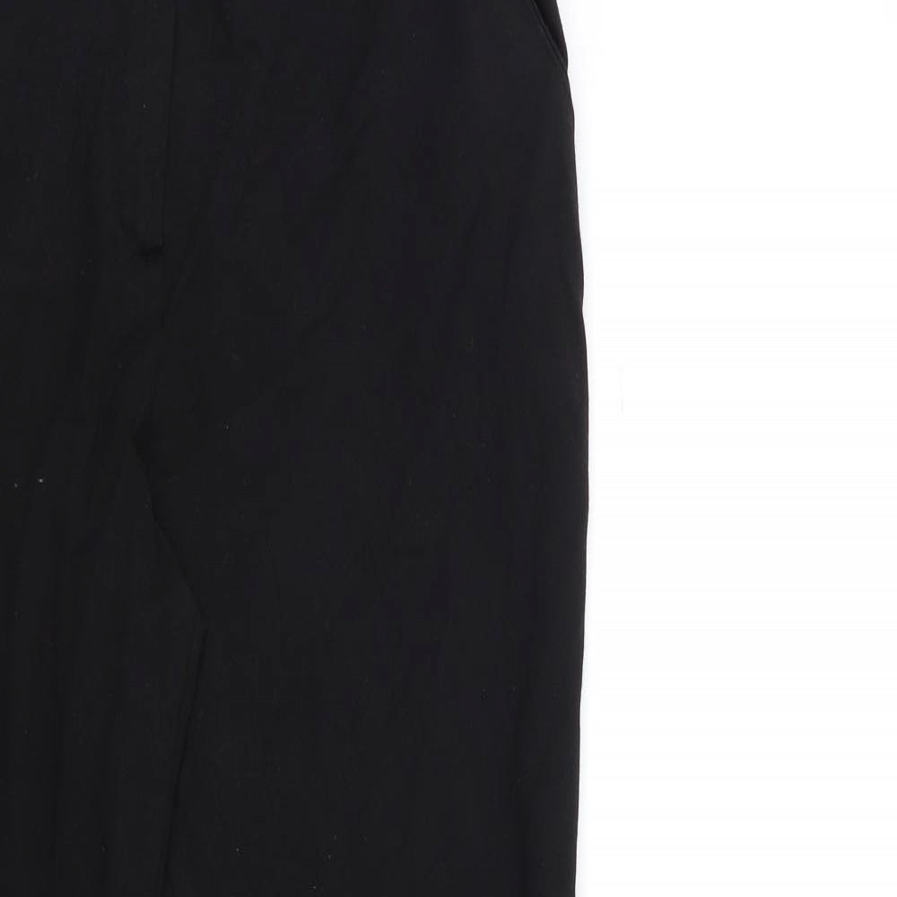 Womens UK Size 14 Marks and Spencer Regular Fit  Black Trousers