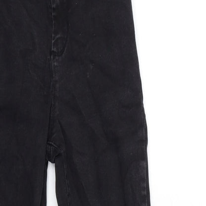 Denim & Co. Womens Black  Denim Skinny Jeans Size 12 L25 in