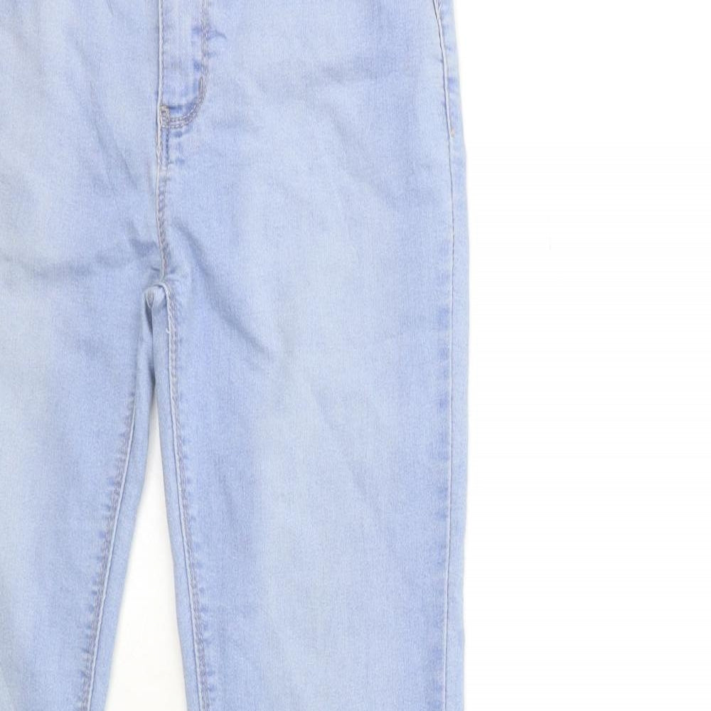 Denim & Co. Womens Blue  Denim Skinny Jeans Size 8 L31 in