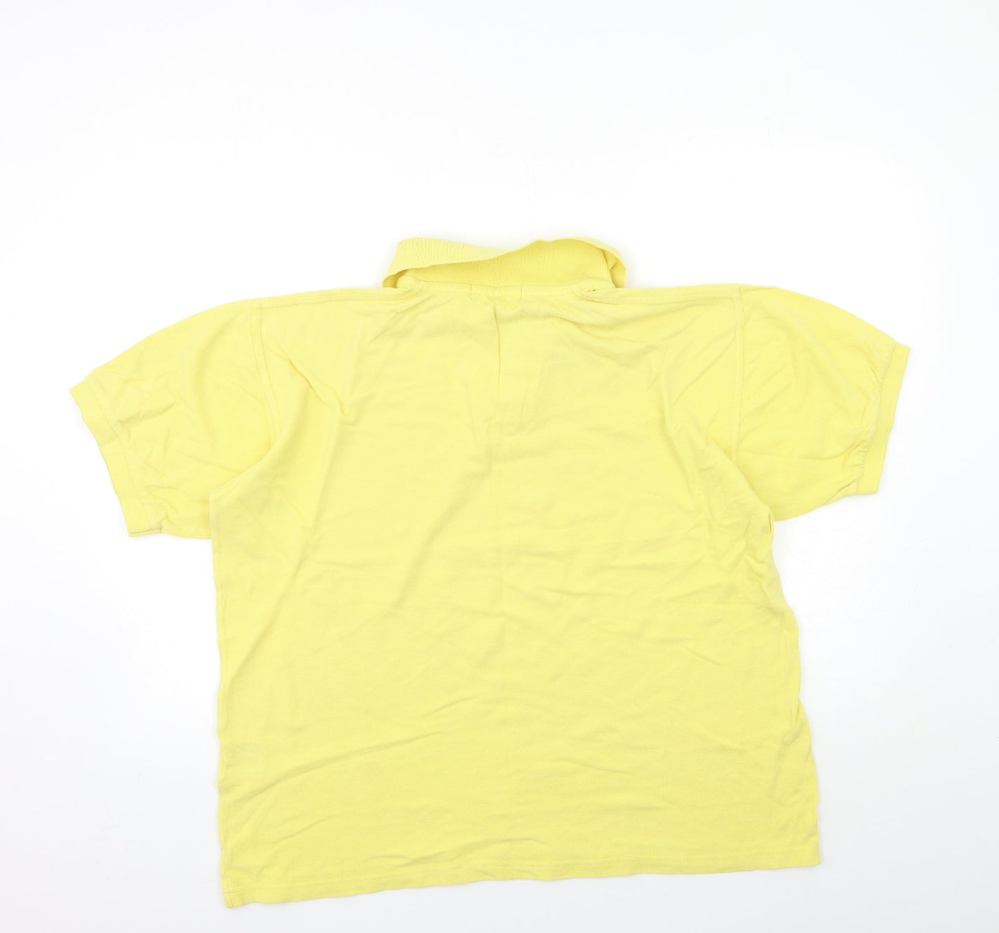 antartex Mens Yellow    Polo Size M