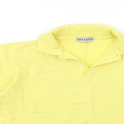 antartex Mens Yellow    Polo Size M