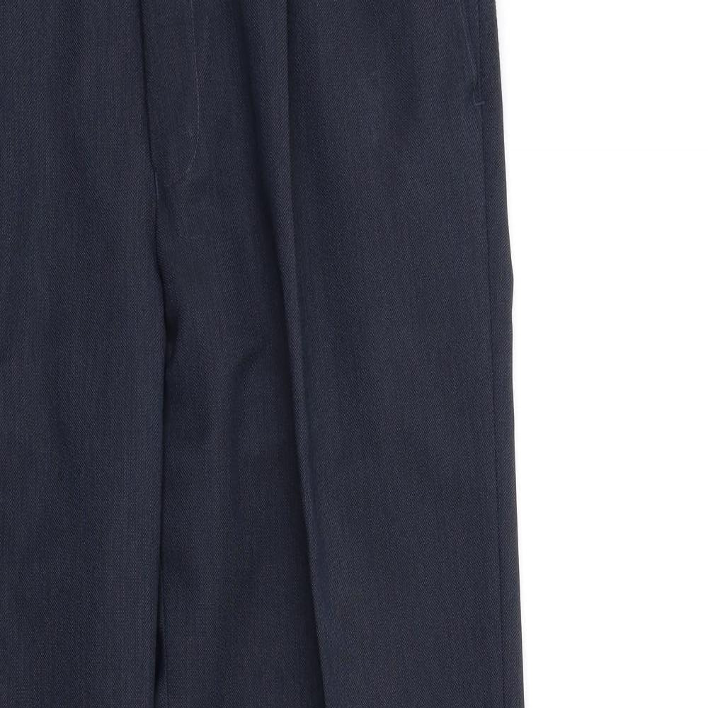 Marks and Spencer Mens Blue   Trousers  Size 34 in L31 in