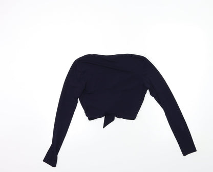 Miss Selfridge Womens Blue   Basic Blouse Size 8