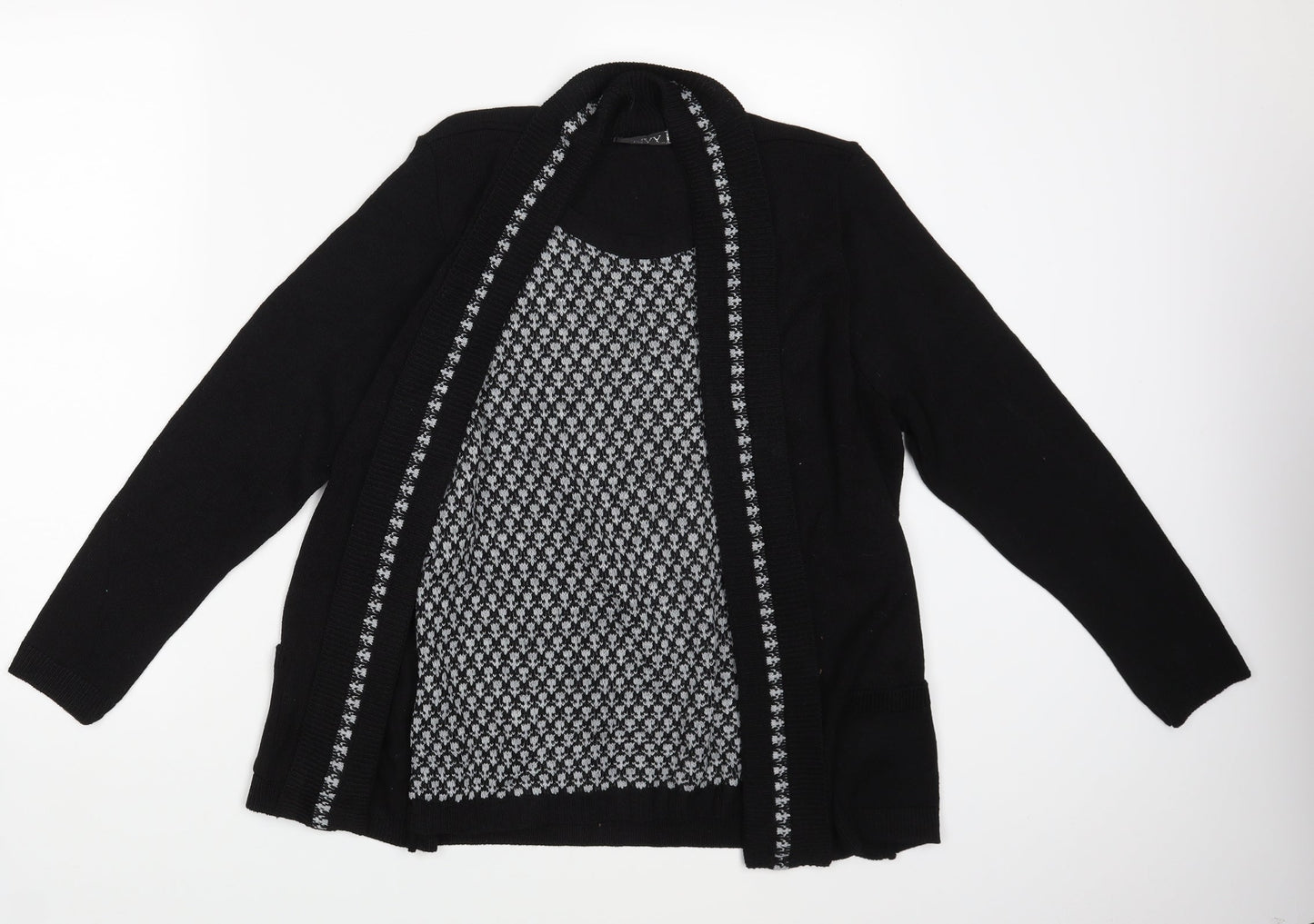 Envy Womens Black   Pullover Jumper Size S