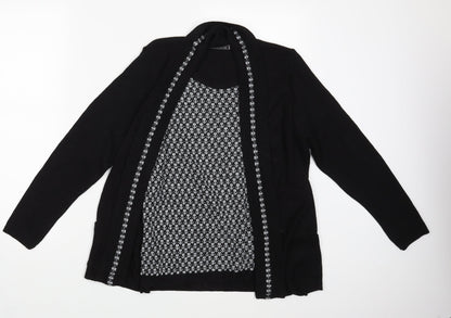 Envy Womens Black   Pullover Jumper Size S