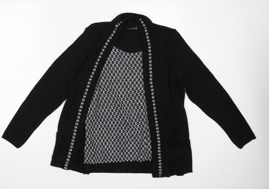 Envy Womens Black   Pullover Jumper Size S