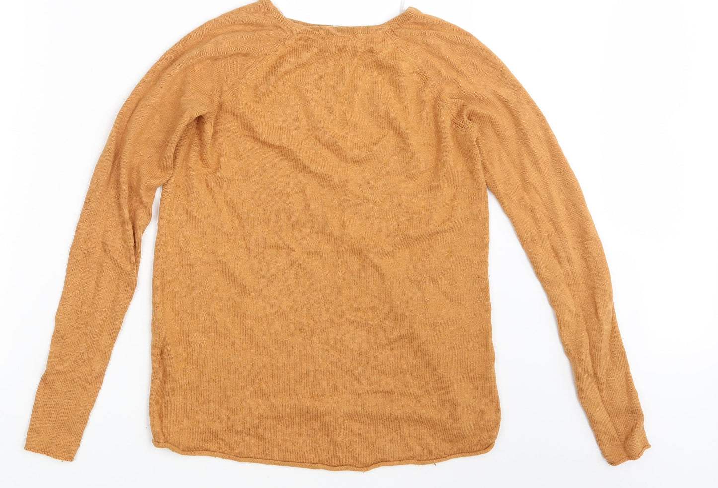 Womens UK Size XS H&M Brown Pullover Jumper