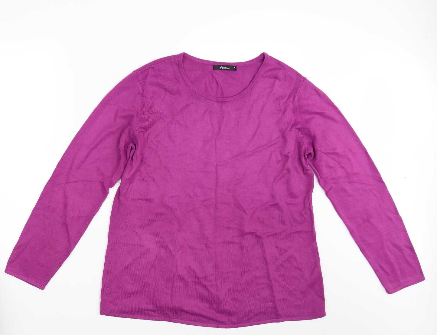 Womens UK Size L BM Collection Purple Pullover Jumper