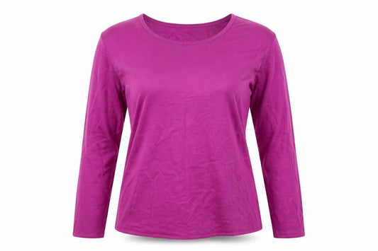Womens UK Size L BM Collection Purple Pullover Jumper