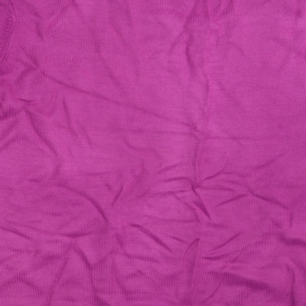 Womens UK Size L BM Collection Purple Pullover Jumper