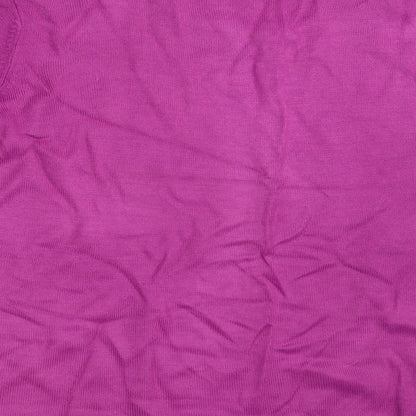 Womens UK Size L BM Collection Purple Pullover Jumper