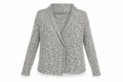 Moda @ George Womens Grey   Wrap Jumper Size 12